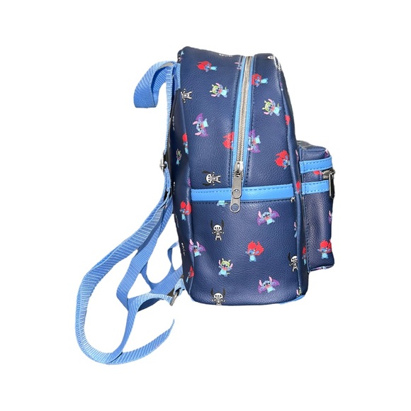 Loungefly Disney Lilo & Stitch Costumes Mini Backpack Blue - Picture 5 of 16